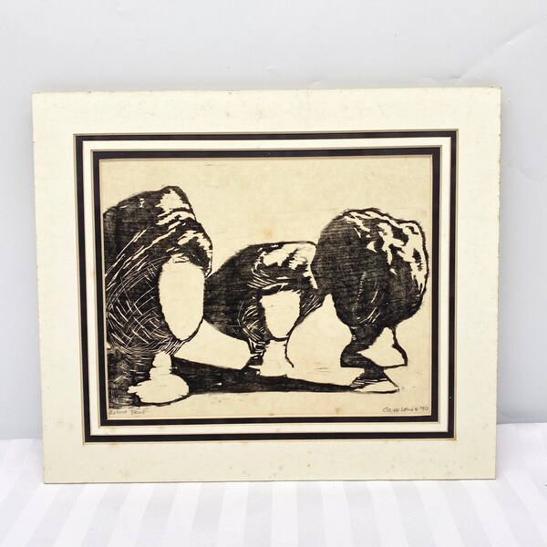 Woodcut Art Etsy