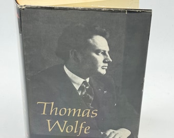 Thomas Wolfe Biography by Andrew Turnbull Hardcover First Edition Signed Book - Southern Literature - Southern Writer