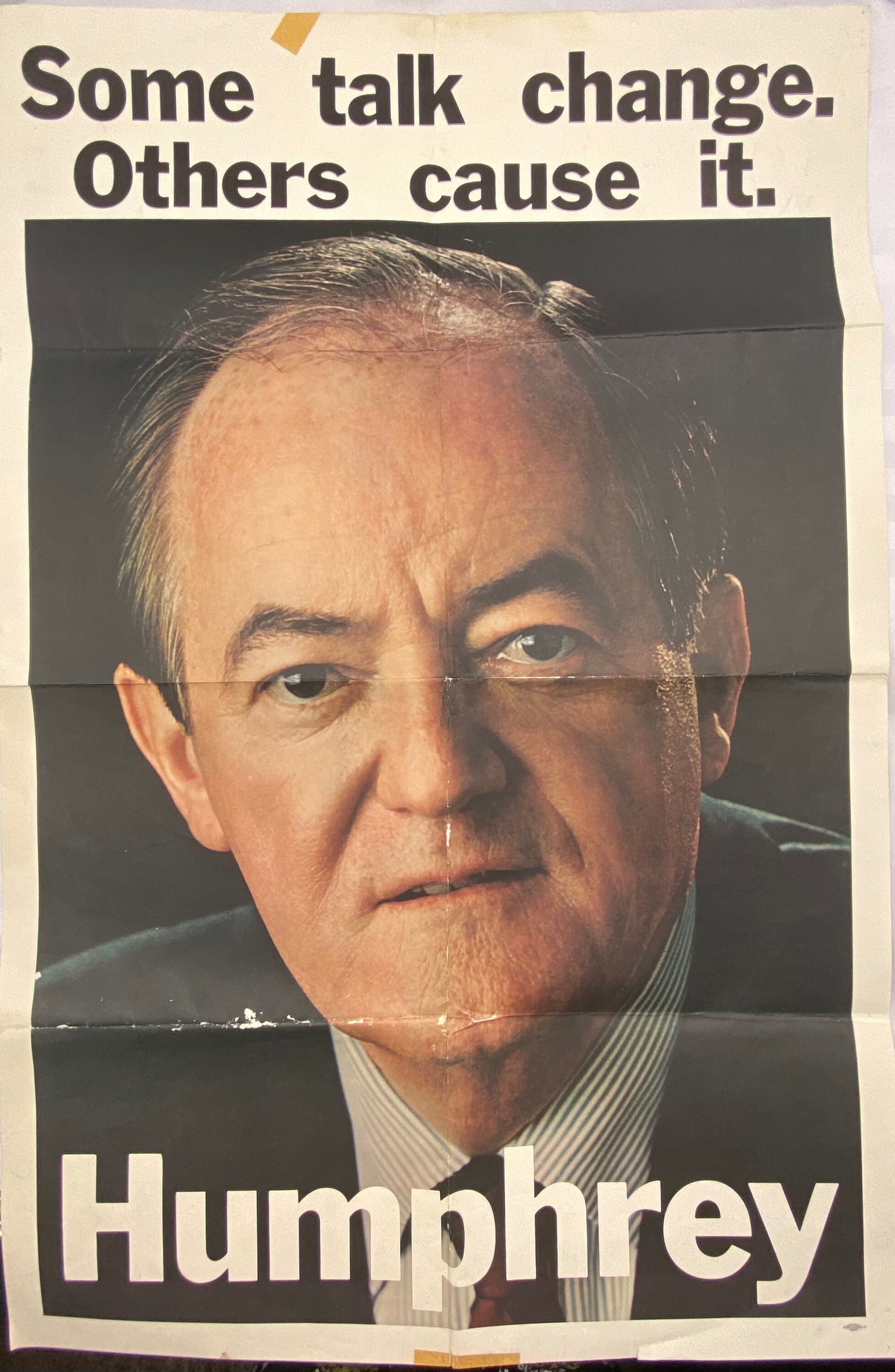 Hubert Humphrey Campaign Poster 1968 Presidential Election | Etsy Hubert Humphrey