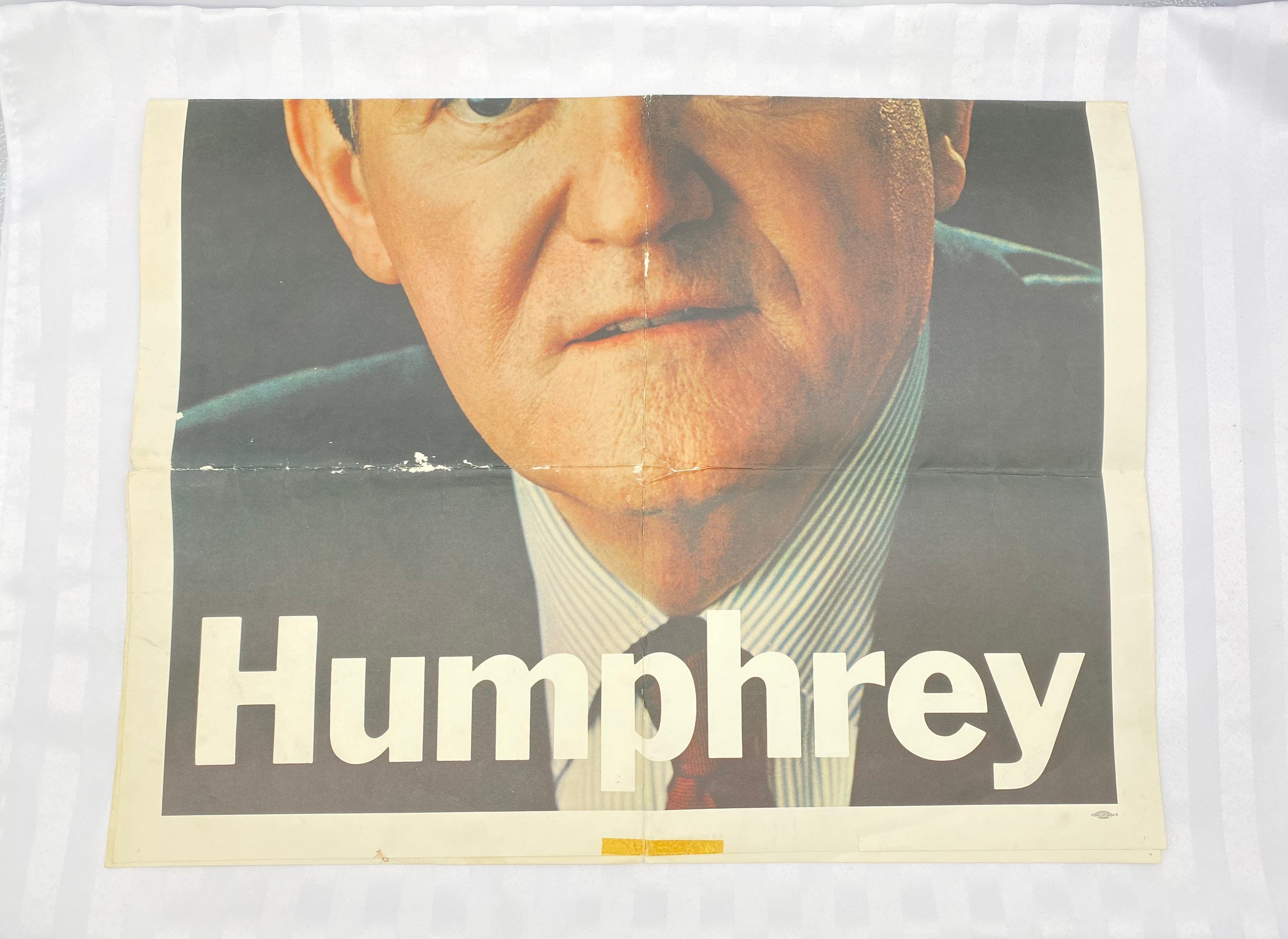 Hubert Humphrey Campaign Poster 1968 Presidential Election | Etsy Hubert Humphrey