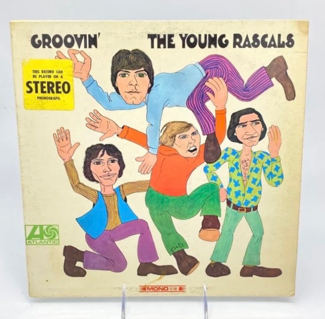 Groovin by the Young Rascals Vintage Vinyl Record Album Classic Rock