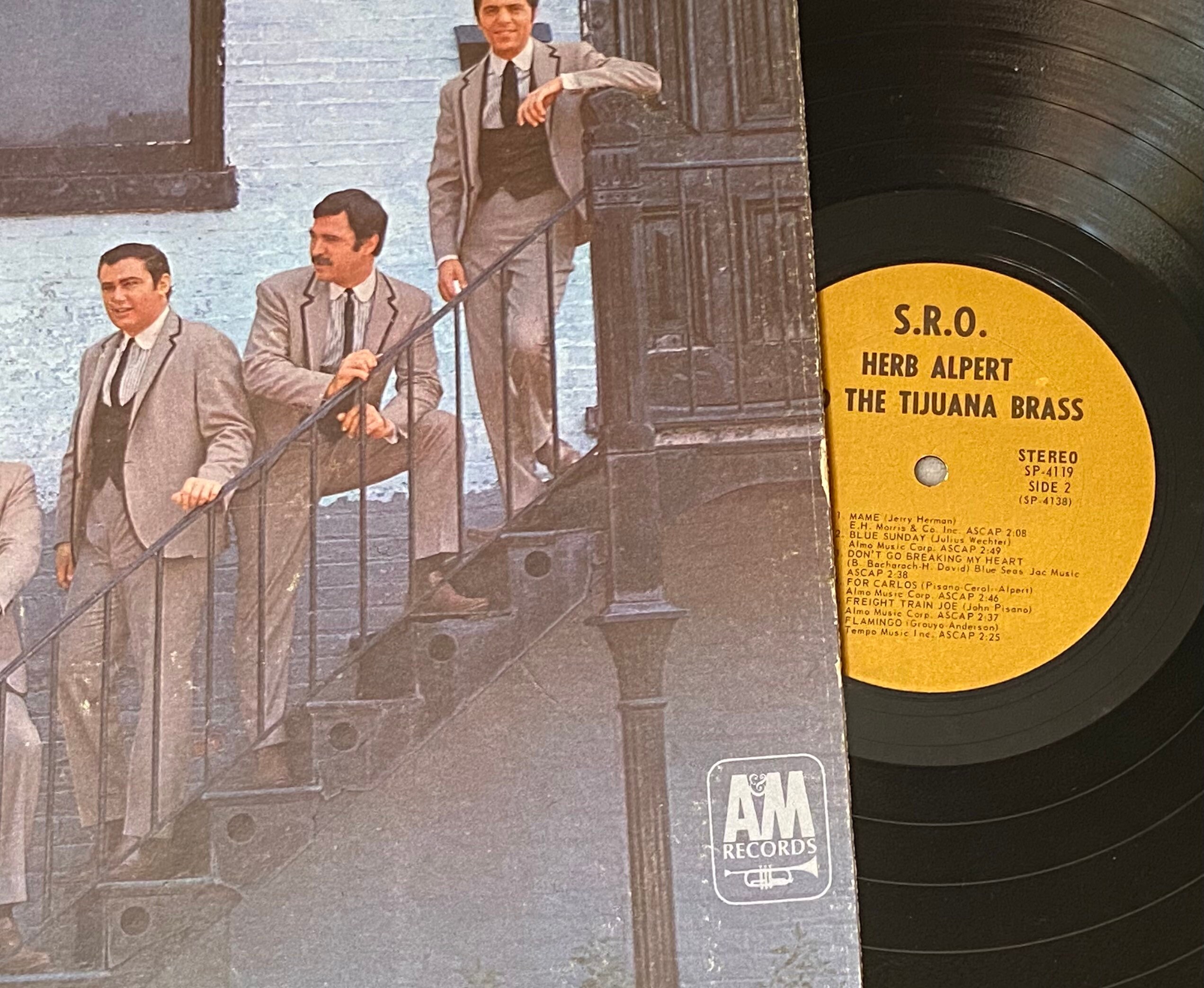 SRO by Herb Alpert and the Tijuana Brass Vintage Vinyl Etsy