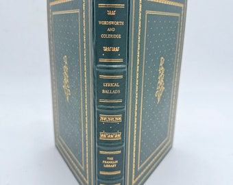 Lyrische Balladen von William Wordsworth und Samuel Taylor Coleridge, fein gebunden, limitierte Auflage – Franklin Library 100 Greatest Books