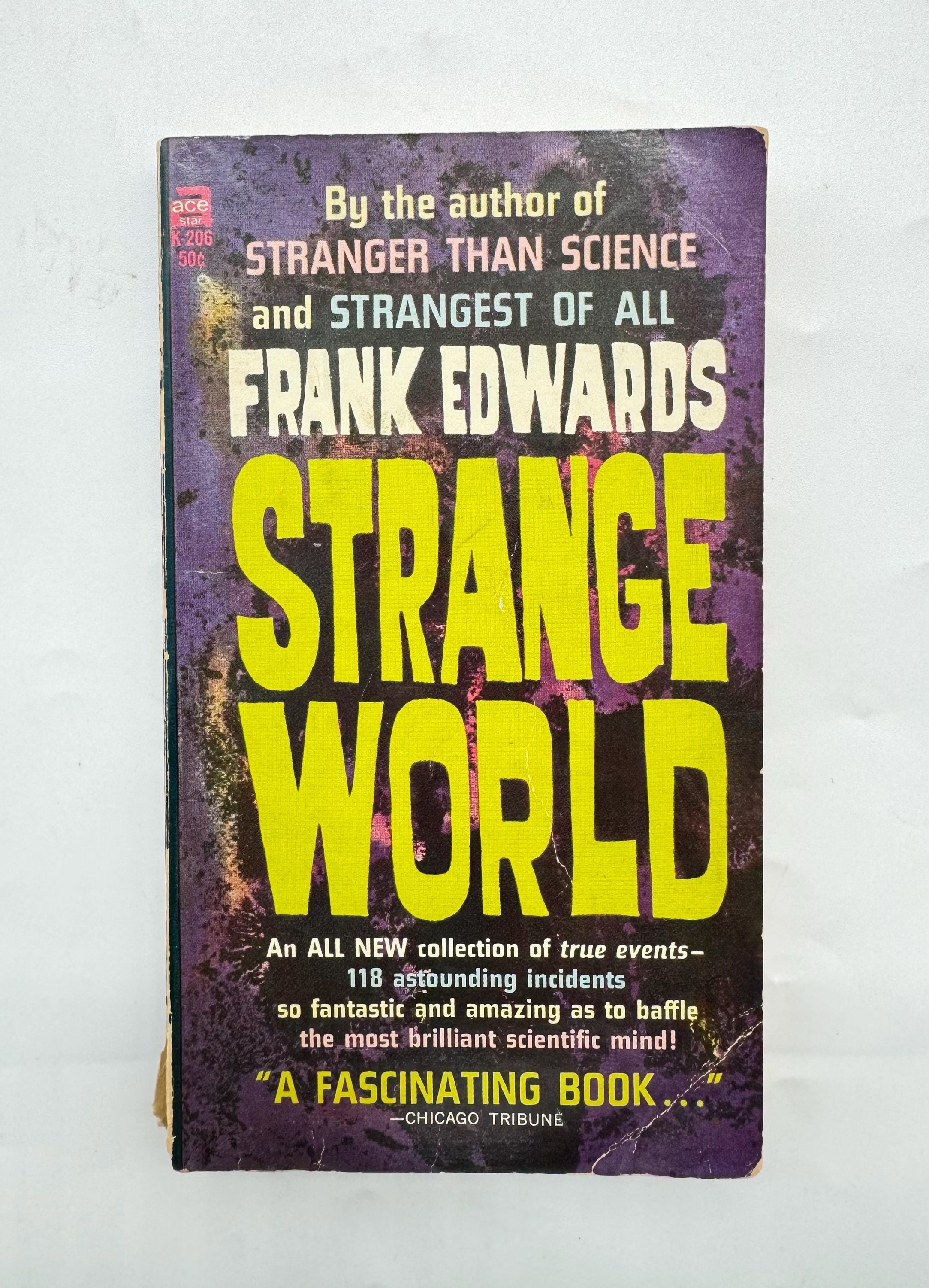 Strange World by Frank Edwards Paperback Book on Paranormal
