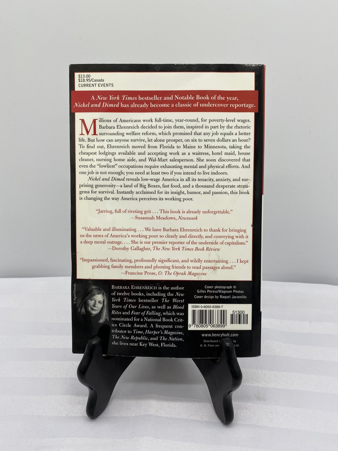 Nickel and Dimed by Barbara Ehrenreich Nickel and Dimed by Barbara Ehrenreich