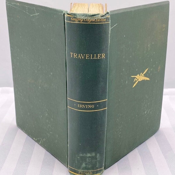 Tales of a Traveller by Washington Irving - 1880 Edition with Bookplate of Irish Writer John O’Hanlon