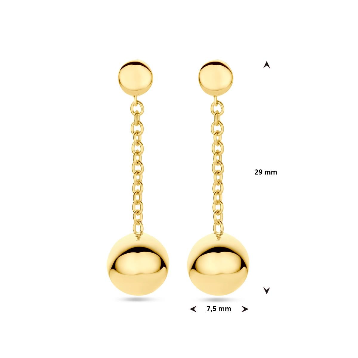14k Drop Earrings 16693-8941 - Etsy