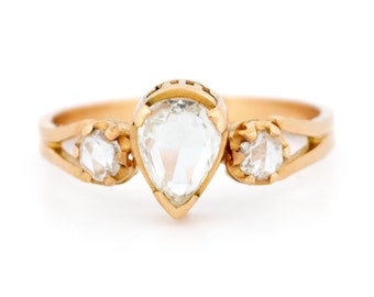 Diamond 18k trilogy ring 15735-5209