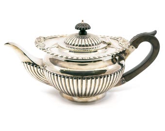 Silver antique tea pot 856-2147