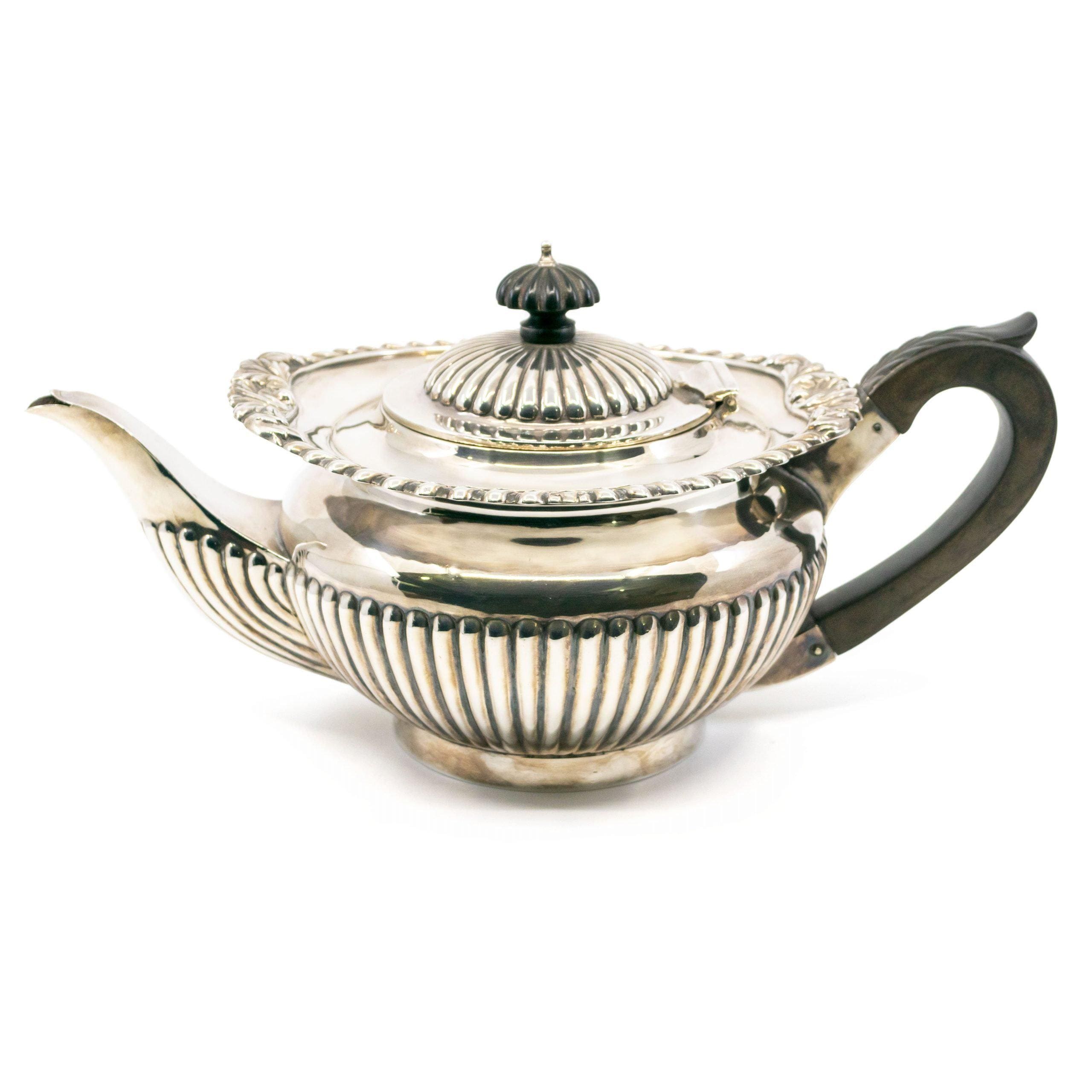 Silver Antique Tea Pot 856-2147 - Etsy