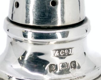 シルバーアンティーク塩コショウ入れセット 666-0218 - Etsy 日本