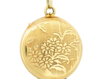Medallón conmemorativo para el cabello de 14k 13829-8228