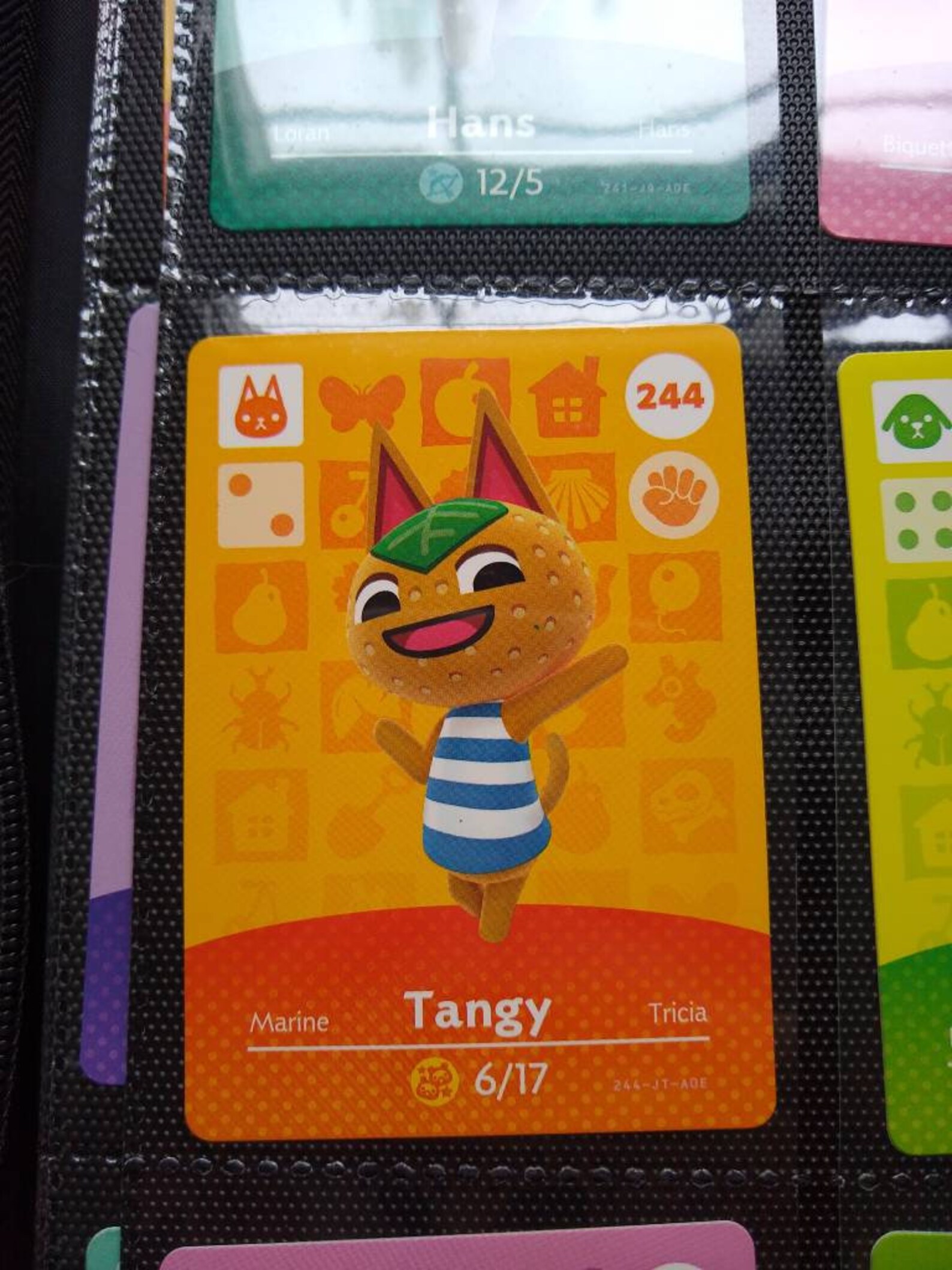 Animal crossing amiibo card TANGY Etsy
