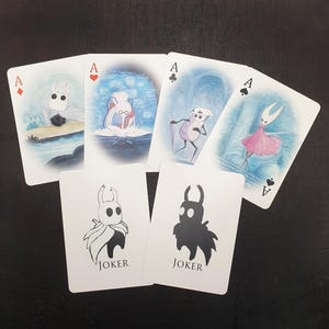 Hollow-Knight il gioco di carte illustrato