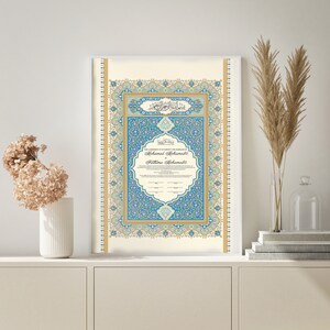 Nikkah Islamische Heiratsurkunde