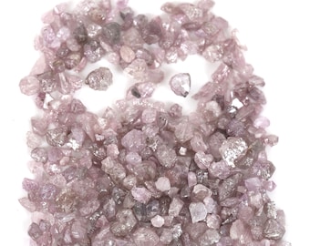 3 Karat Natürlicher Loser Diamant 1,64 x 4,22 mm i3 Klarheit RAW Rohdiamant 100% echte natürliche lila rosa Phantasie Farbe ungeschliffener Diamant RD243