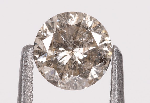 ダイヤモンド ルース 0.43 カラットの天然ルースダイヤモンド 4.72 x 2.97 mm i3 クラリティ