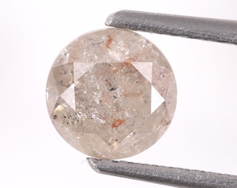 GIA-zertifizierter 1,70 Karat runder Diamant im Brillant schliff I Farbe I1 Clar