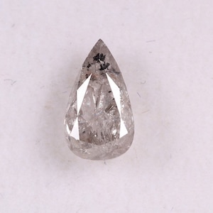 1.08 Carat, Natural Loose Diamond 7.96X4.52 mm i3 Clarity 100% Genuine Natural Very Light Pink Fancy Color Pear Shape Diamond