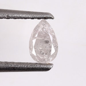 0.27 Carat, Natural Loose Diamond 5.5X3.19 mm i3 Clarity 100% Genuine Natural White Color Pear Shape Diamond