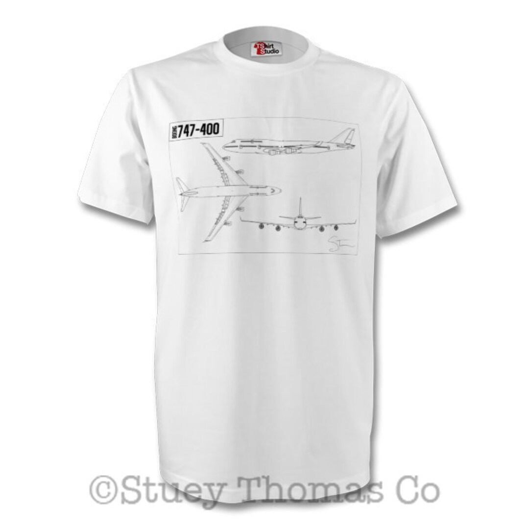 Boeing 747-400 T Mens - Etsy