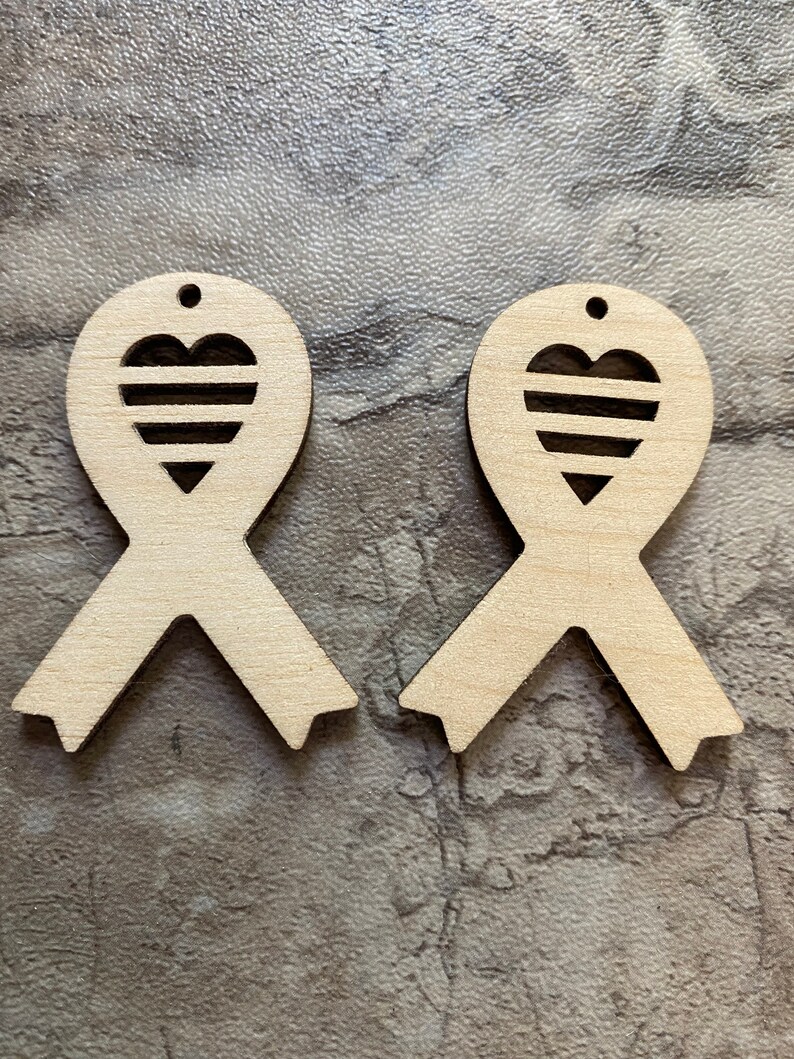 Bulk Unfinished Laser Cut Wood Cutouts for Earrings Wood Etsy