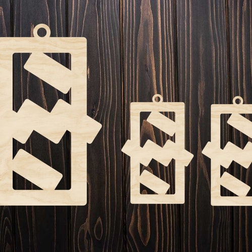 Bulk Unfinished Laser Cut Wood Cutouts for Earrings Wood Etsy