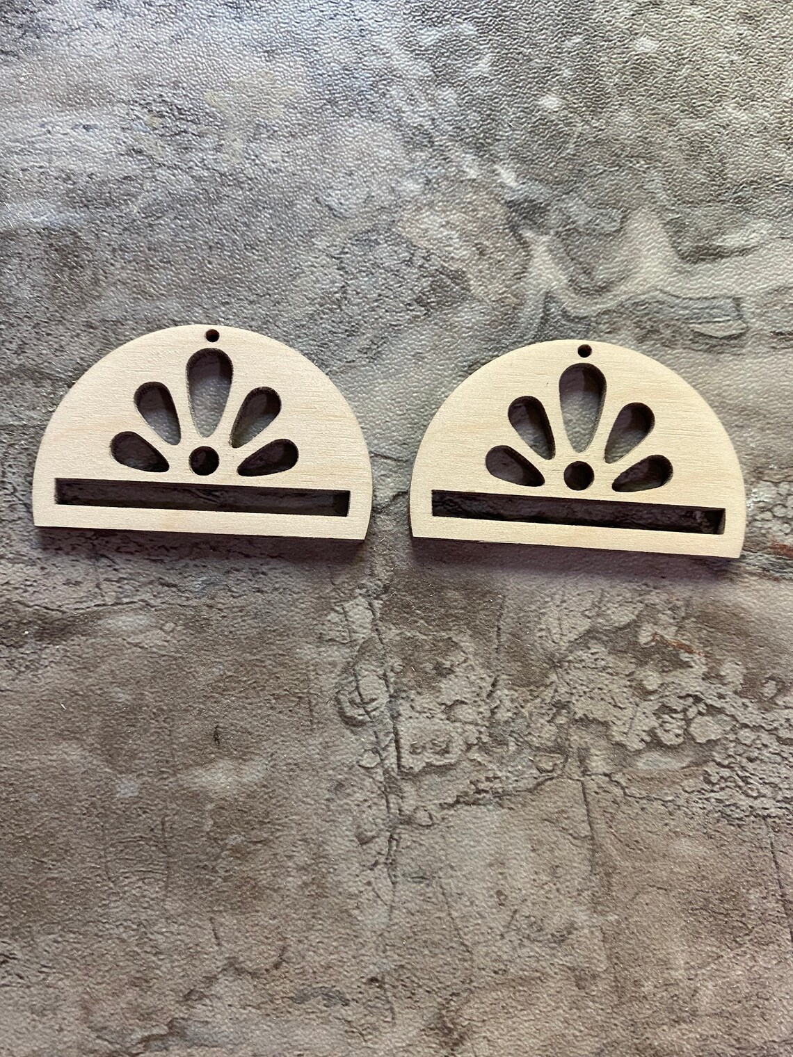 Bulk Unfinished Laser Cut Wood Cutouts for Earrings Wood Etsy