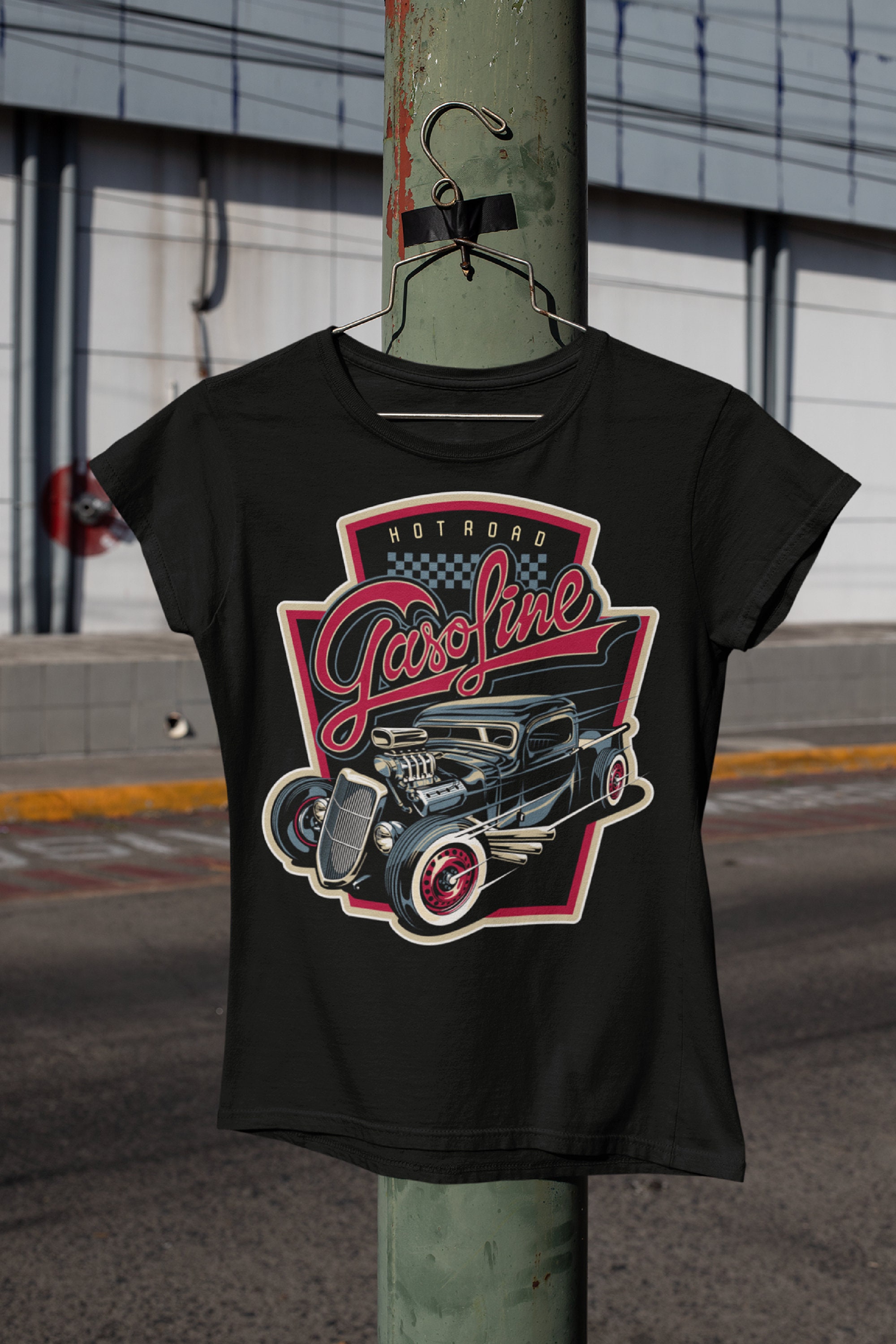 Hot Rod Retro T Shirt Car Enthusiast 