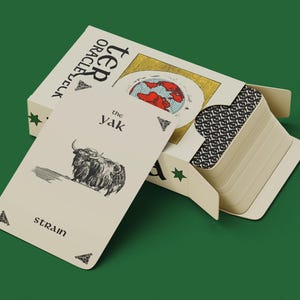 Animal Deck & Guidebook - 2ª edição PRÉ-VENDA [Terra Oracle] - Baralho de tarô inspirado na natureza com 100 cartas + pacote de guia intuitivo com mais de 200 páginas