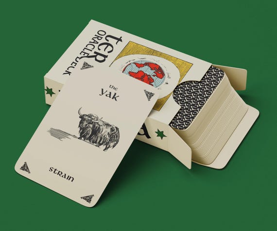 Terra Oracle Animal Deck & Guidebook - 100-Card Nature-Inspired Tarot Deck + 200+ Page Intuitive Guidebook Bundle