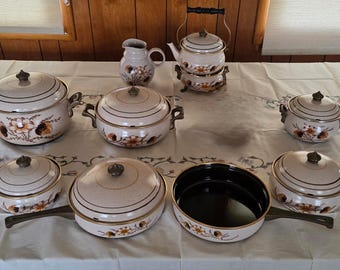 Asta German Enamelware Cookware Set