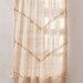 2 Panel Boho Cotton beaded rod curtain for window / door Curtains Drapes for Living Room Tassels Bohemian Curtains