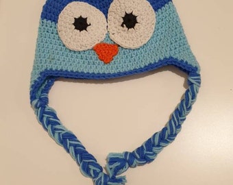 Chapeau hibou, crochet