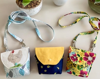 Patron de pochette zippy Perky