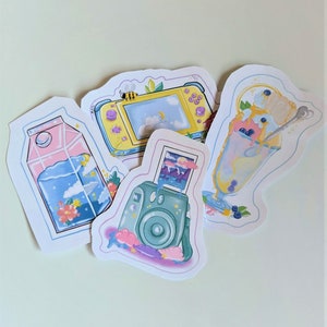 Pastel Dreams Vinyl stickers // sticker pack // pastel // vinyl // cute stickers // kawaii