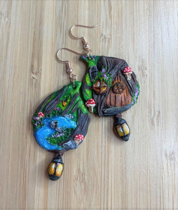 Etsy polymer shop clay earrings