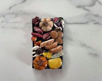 Halloween Spook-cuterie Board Magnet: Polymer Clay Miniature Food
