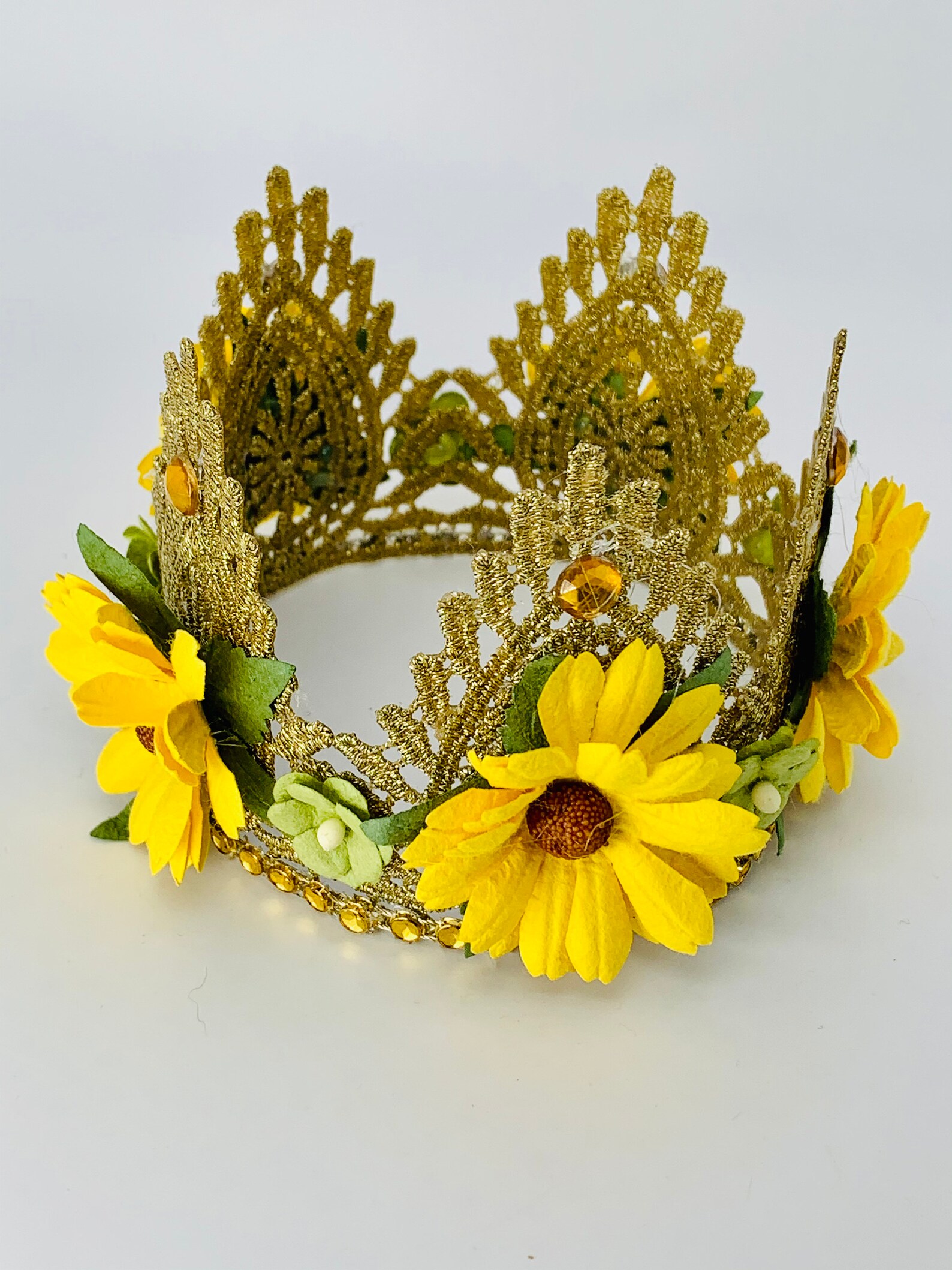 Flower Crown Daisy Crown Baby Crown 13 Year Crown Etsy UK