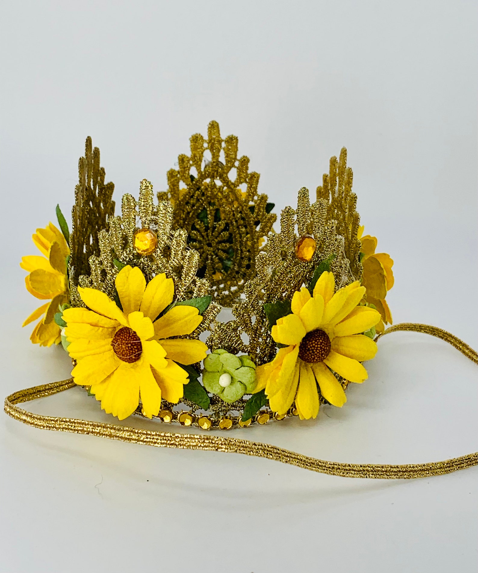 Flower Crown Daisy Crown Baby Crown 13 Year Crown Etsy UK