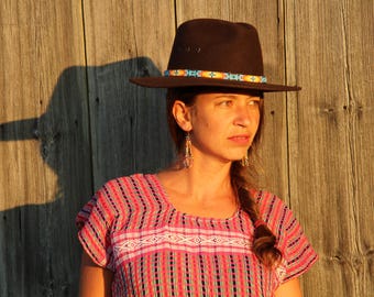 Bluse SANAT  M  mexikanische Bluse Maya Huipil Ethnomode