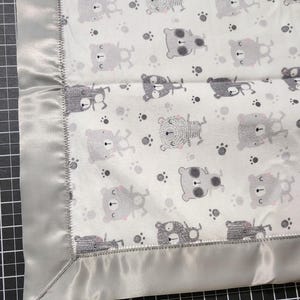 Flannel Bear Baby blanket