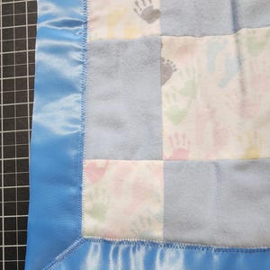 Quilted Flannel Baby Blanket