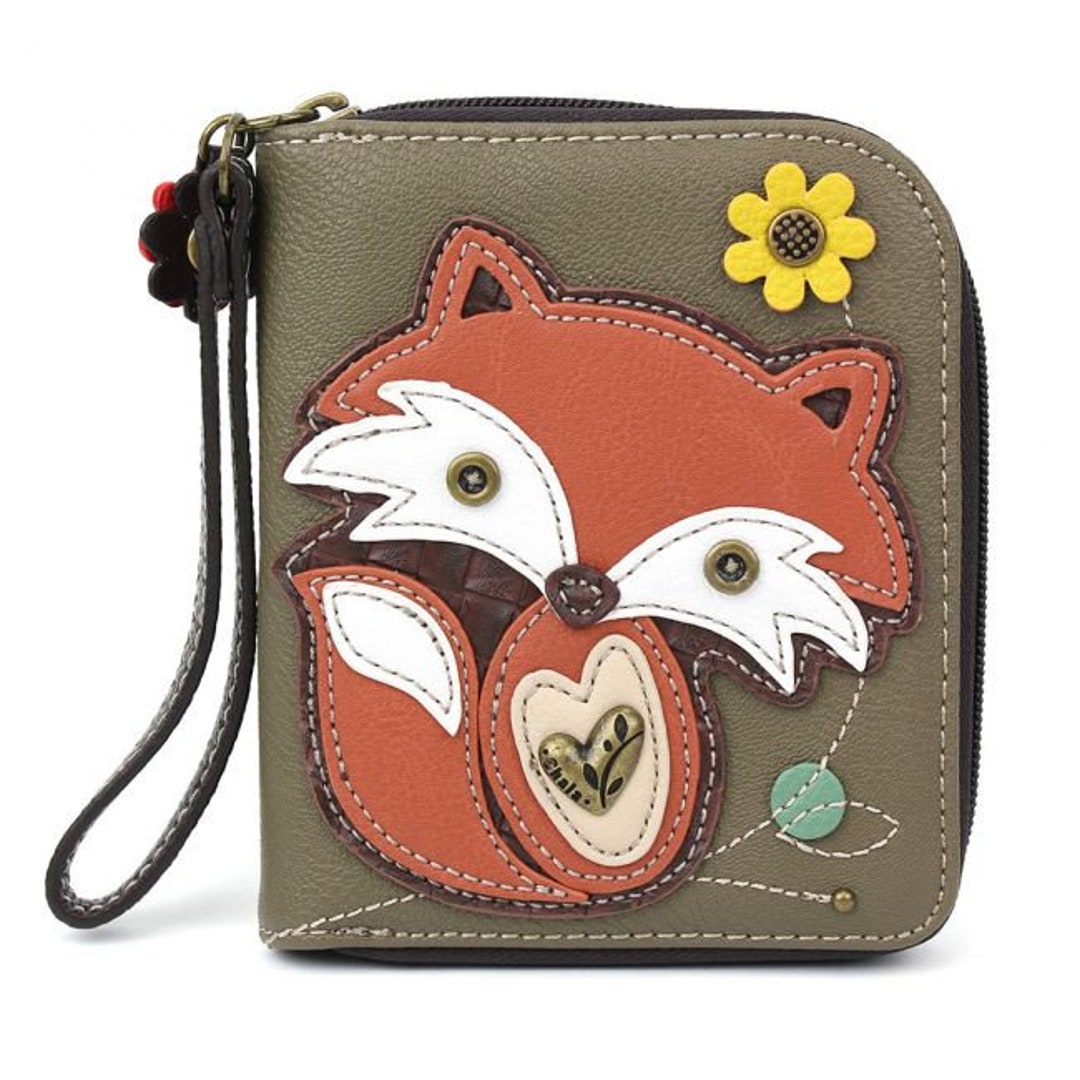 FOXLOVER Small Genuine Leather Wallet for Women, RFID Blocking Credit Card  Holder Gift Box Packing Ladies Mini Card Cases with Zipper Coin Pocket