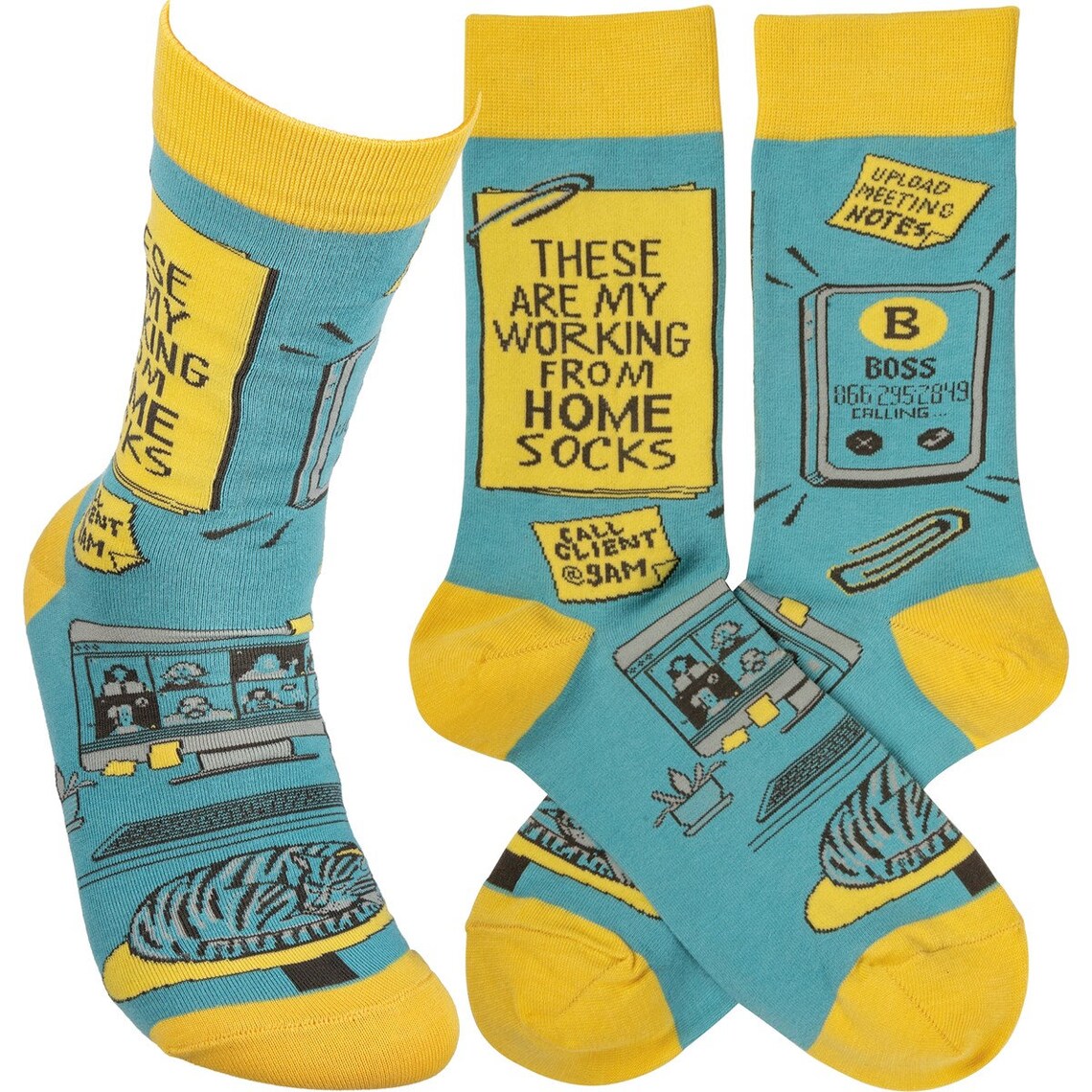 Work From Home Socks Office Socks Soft Comfortable Socks - Etsy
