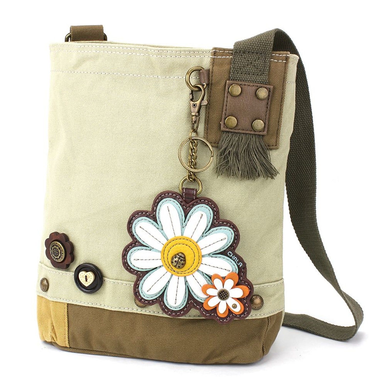Canvas Crossbody/handbag/purse. Cute Casual and Convenient. Etsy