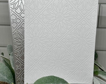 Daisy Quilt Piercing Plate