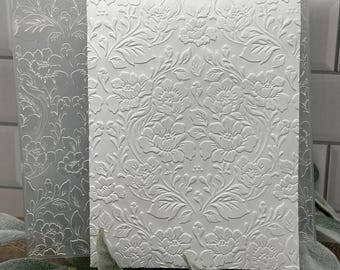 Blooming Flowers 2D/3D Embossing Folder