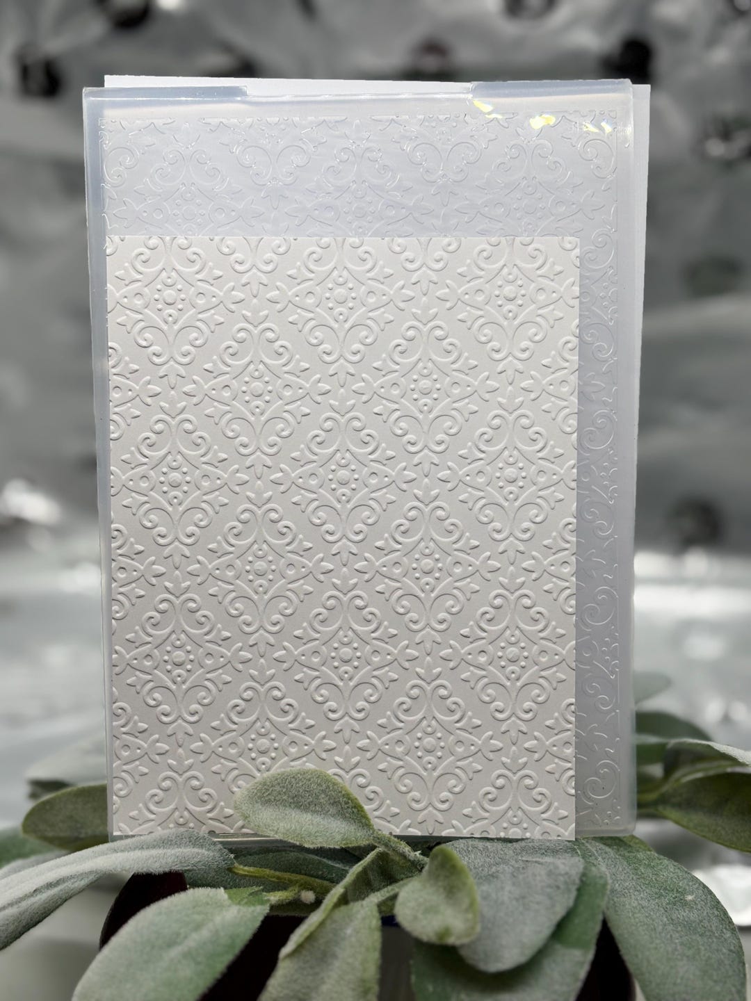 Diamond Damask 2D Embossing Folder - Etsy