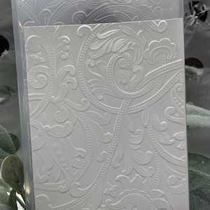 Art Deco Flourish 3D Embossing Folder